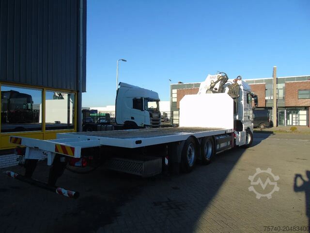 Crane truck MAN TGX 26.440 + FASSI 455A.2.26 + EURO 6 + 6X2 + ...