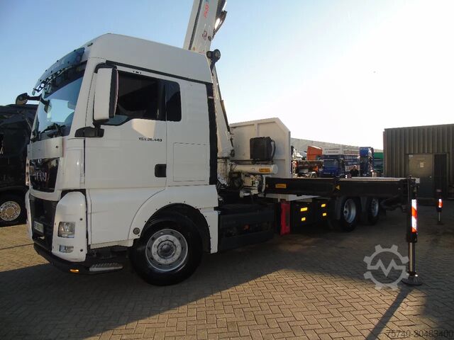 Crane truck MAN TGX 26.440 + FASSI 455A.2.26 + EURO 6 + 6X2 + ...