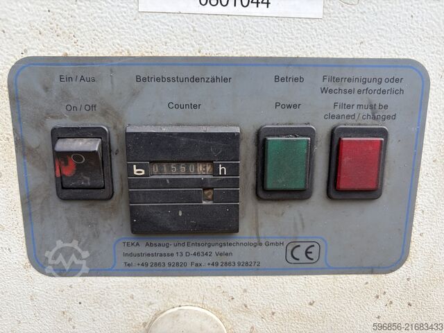 TEKA STRONGMASTER BIA – 3000 m³/h | NUR 1550 Betriebsstunden TEKA STRONGMASTER BIA – 3000 m³/h | TYLKO 1550h TEKA STRONGMASTER BIA – 3000 m³/h | TYLKO 1550h