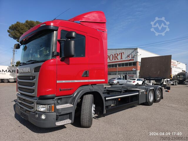 Truck chassis SCANIA 26.450 G 6X2 EURO 6