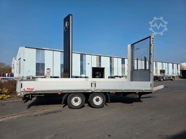 Plattformanhänger Fliegl TPS 119 GFA-Achsen Auffahrrampen Knorr ABS