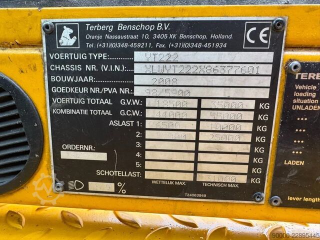 Terminal tractor Terberg YT 222