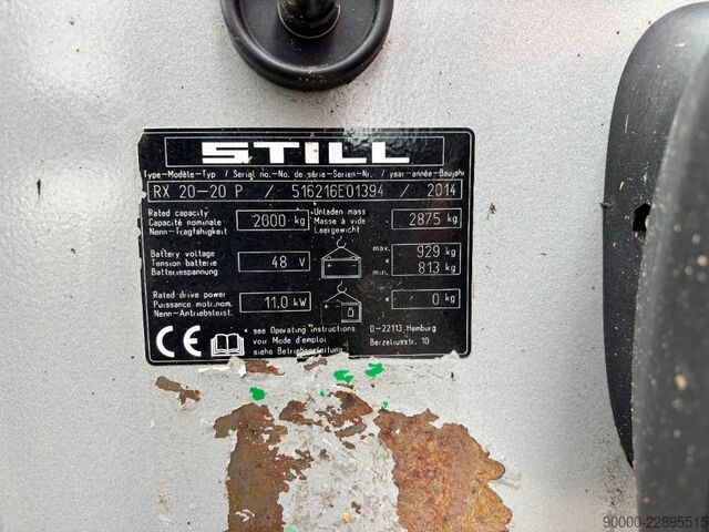 Forklift Still RX 20-20 2000kg TIPLO / Sideshift