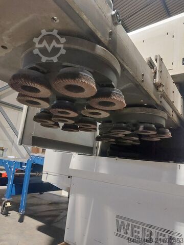 Sheet metal deburring machine Weber NLC-1P(6)1-1350