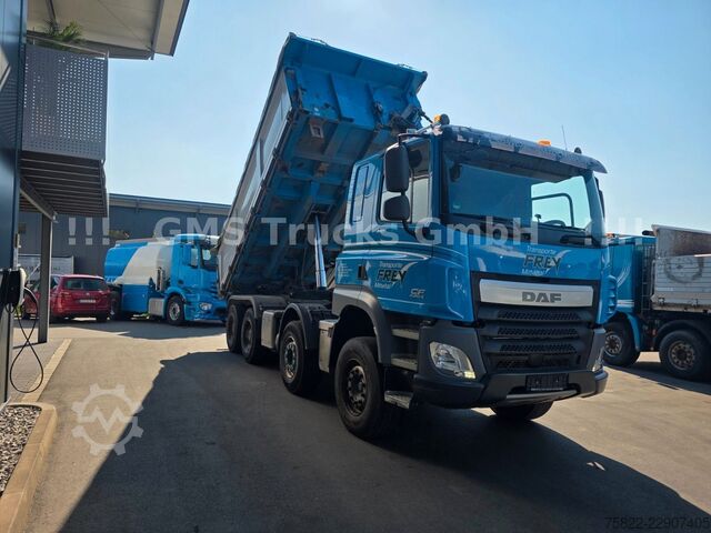 Kipper LKW DAF CF 460 / 8X4 / BORDMATIK / Ret / Plane
