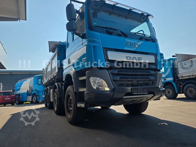 Kipper LKW DAF CF 460 / 8X4 / BORDMATIK / Ret / Plane