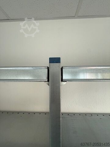 Shelf rack | boltless shelving unit Nedcon - Shelf N Höhe: 2.200 mm | Tiefe: 400 mm | 5 Böden