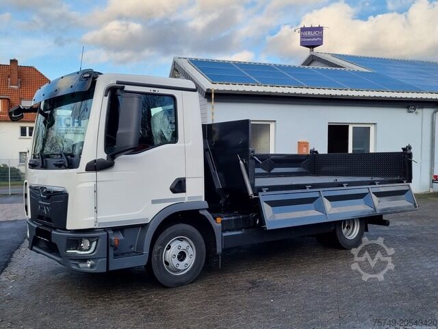 Telehoist load lugger van man TGL 8.220 BL City Abollkipper 6t Powermatic AHK2