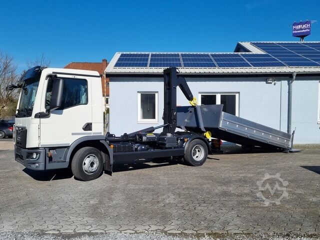 Telehoist load lugger van man TGL 8.220 BL City Abollkipper 6t Powermatic AHK2