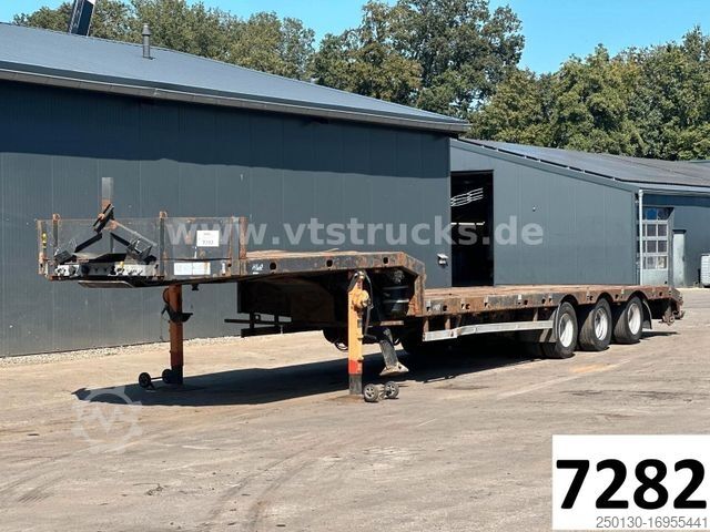 Tieflader-Sattelauflieger HRD NTG Tieflader, ausziehbar, verbreiterbar