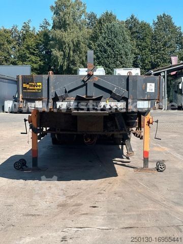 Tieflader-Sattelauflieger HRD NTG Tieflader, ausziehbar, verbreiterbar