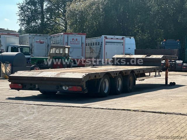 Tieflader-Sattelauflieger HRD NTG Tieflader, ausziehbar, verbreiterbar