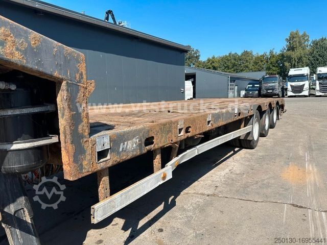 Tieflader-Sattelauflieger HRD NTG Tieflader, ausziehbar, verbreiterbar