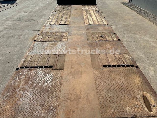 Tieflader-Sattelauflieger HRD NTG Tieflader, ausziehbar, verbreiterbar