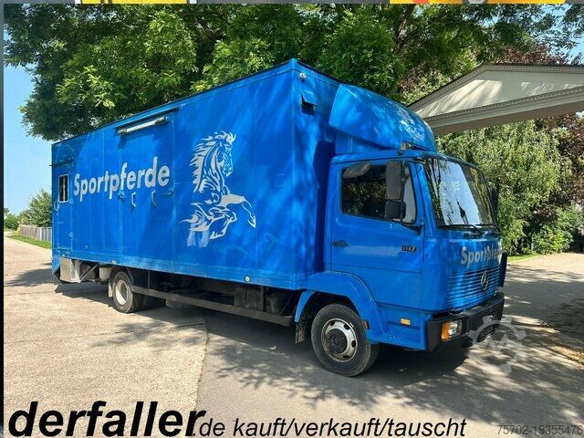Viehtransporter Mercedes-Benz 817 L 1-4 Pferde Oldtimer