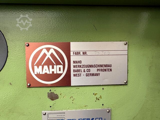 Tool room milling machine MAHO MH-C 700