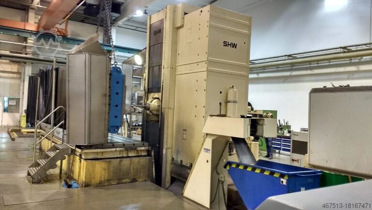 Bettfräsmaschine SHW Bettfräsmaschine UL6F