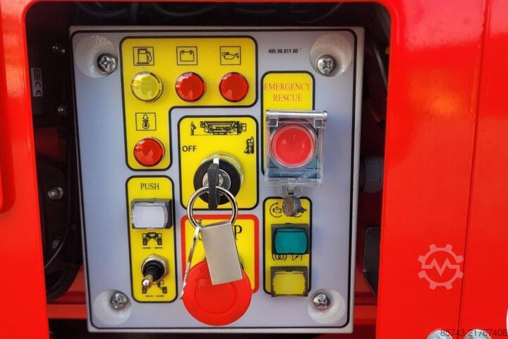 Articulated boom lift Platform Basket Spider 27.14 CE Declaration, Valid inspection, *Gu