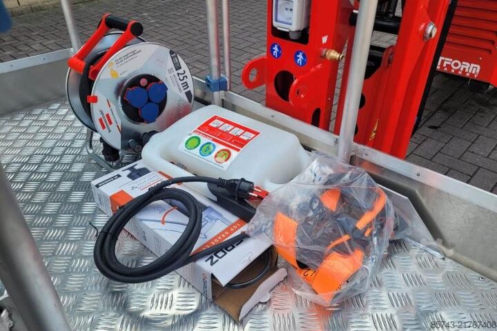 Articulated boom lift Platform Basket Spider 27.14 CE Declaration, Valid inspection, *Gu