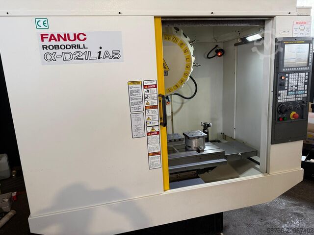 Vertikales Bearbeitungszentrum Fanuc Robodrill Alpha D21LiA5