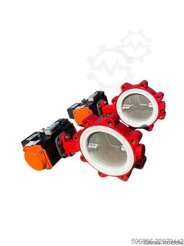 GEFA Butterfly Valve Damper Gate Valve GEFA DN200+ STEROWANIE Proval 