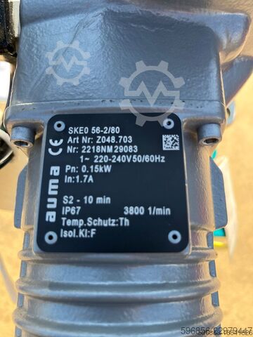 AUMA 07.1-F10 multi-turn actuator, new Auma SGWXC 07.1-F10, SKE0 56-2/80