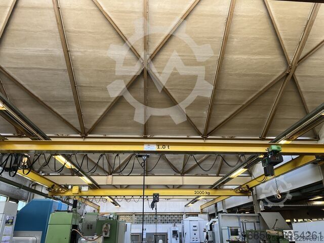 Overhead crane, length 1046 cm, 1000 kg capacity, includes hoist. Suwnica  L-1046cm 1000kg
