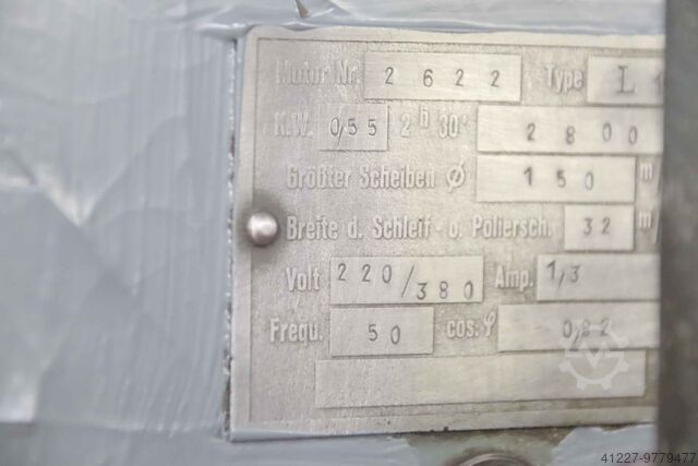 Werkzeugschleifmaschine Bösch L 15 2 Stationen