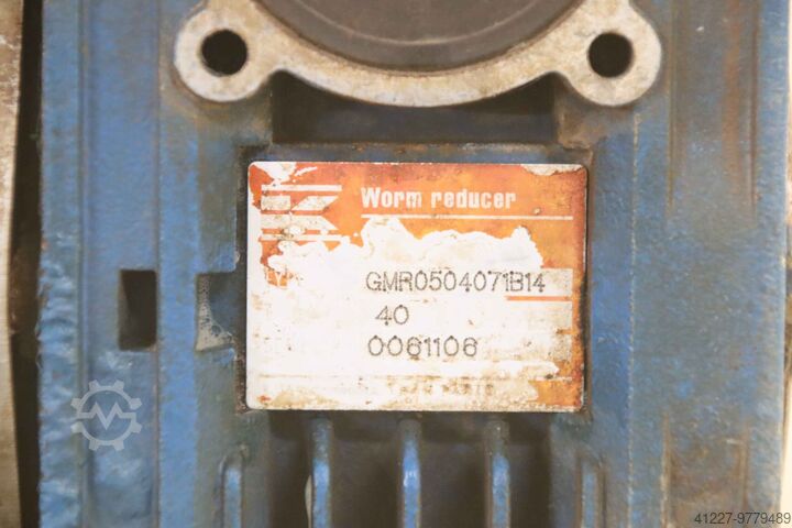 Steigförderband 12 m/min Edelstahl 5040 x 455 mm