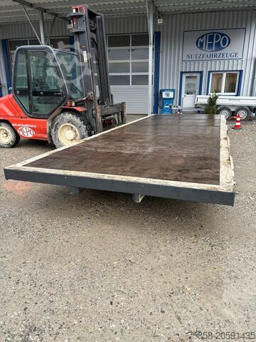 Swap body open Krone 7,45m BDF Plattform mehrfach vorhanden