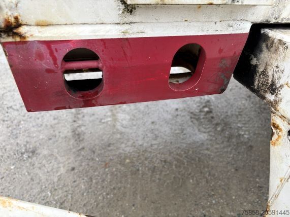 Swap body open Krone Plattform 7,45m mit Steckrungen mittig