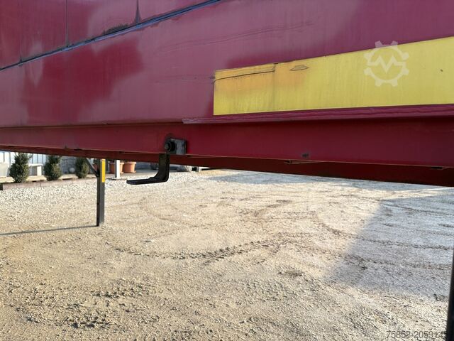 Swap body with box body Krone 7,45m Wechselkoffer mit Türen