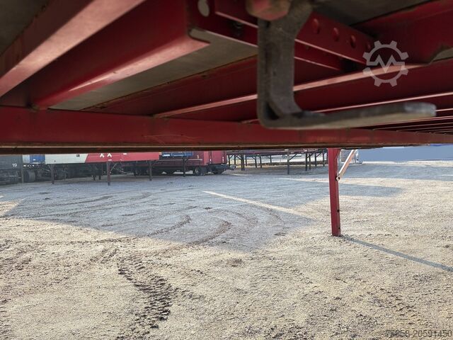 Swap body with box body Krone 7,45m Wechselkoffer mit Türen