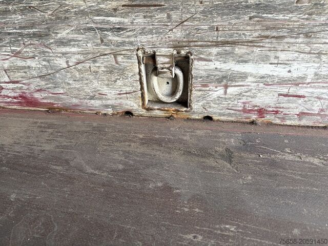 Swap body with box body Krone 7,45m Wechselkoffer mit Türen