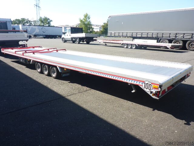 Autotransporter Anhänger Fitzel DUO 35-21/83 Tridem Seilwinde