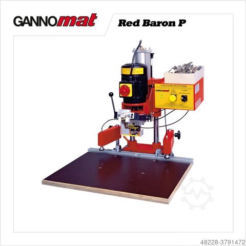 Bohr- und Beschlagsetzmaschine Gannomat Red Baron & Basica Variabel