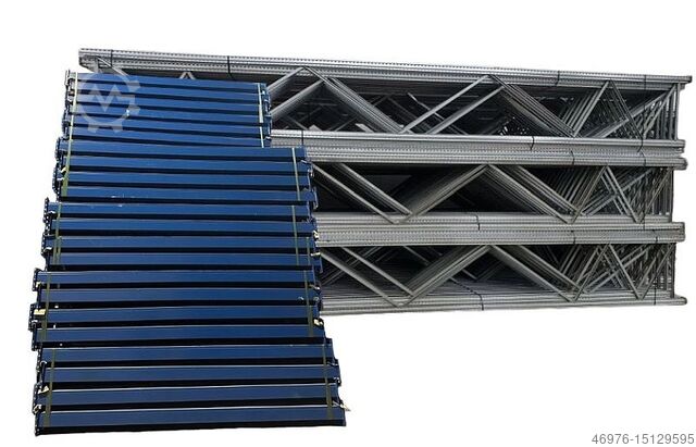 High-bay warehouse Pallet racking system Shelving SSI Schäfer PR 600 / St. 8.000x1050 mm / Tr. 2.900 mm / 15,10 lfm.