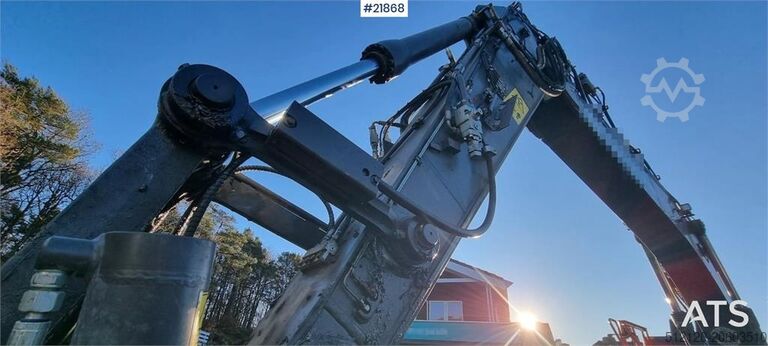 Crawler excavator Volvo ECR235 EL excavator w/ digging bucket, sanding buc