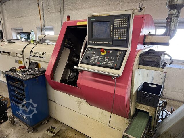 Gebrauchte CNC-Drehmaschine Fabrikat Gildemeister, Modell MF Sprint 65 GILDEMEISTER MF SPRINT 65