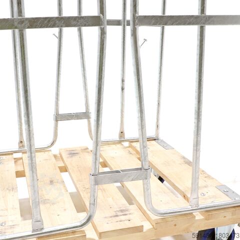 Used 2-Sides clamp fences + 2 nylon tensioning belts , L: 800, W: 720, H: 1700 (mm). Kruizinga 1812HHB728017GB