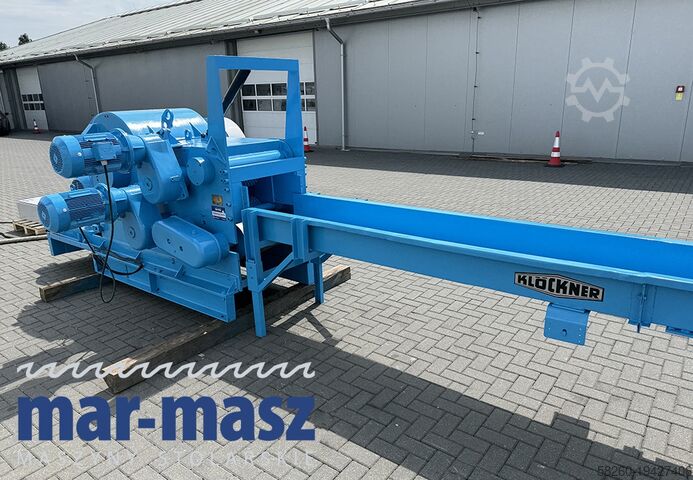 Wood shredder Klockner 200x500H-4WT