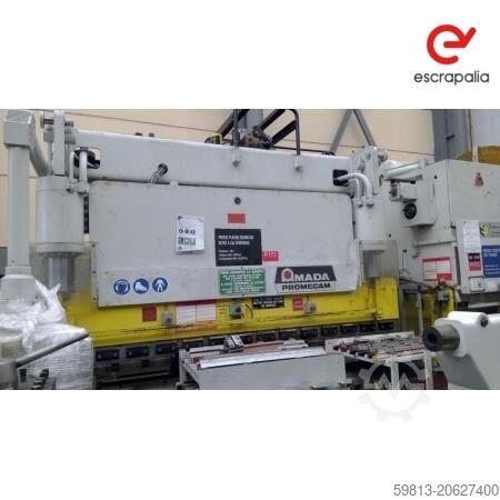Electronic hydraulic press brake AMADA-PROMECAM STPC 160 T / 4100