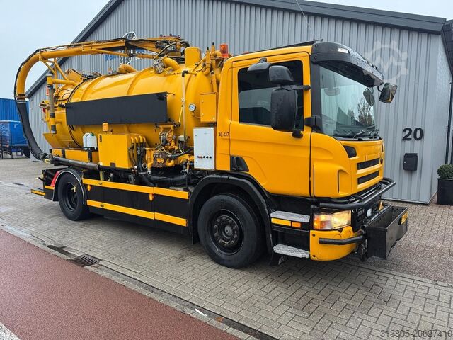 Vacuum truck Scania P270 DB4x2 Saug- / Druck / HD Pump