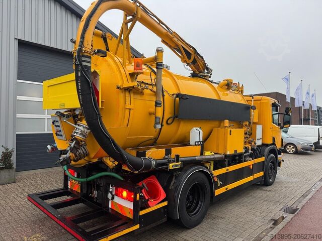 Vacuum truck Scania P270 DB4x2 Saug- / Druck / HD Pump