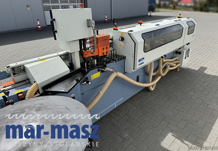 Serviced edge banding machine HEBROCK AKV 3005DK-F zarabianie naroży, wstępny frez