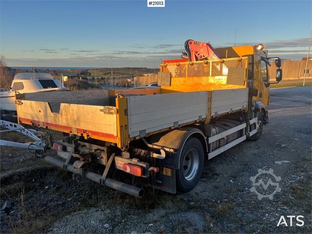 Crane Volvo FL240 brøyterigget kranbil m/ HMF735 kran, grabb o