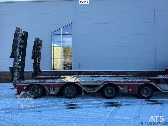 Low loader  Rojo GPE4 machine semi-trailer