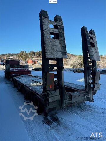 Low loader Rojo GPE4 machine semi-trailer