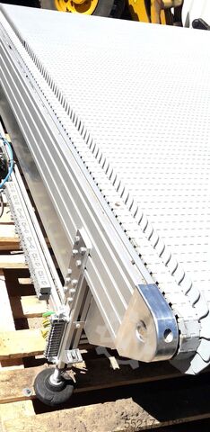 Hinged belt conveyor  