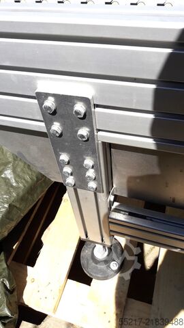 Hinged belt conveyor  